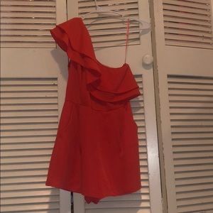 Orange Women’s Romper